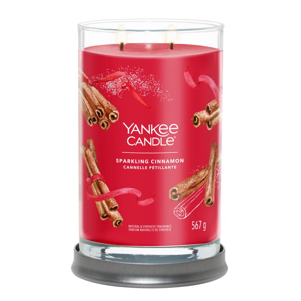 Yankee Candle Sparkling Cinnamon Large Tumbler Jar Extra Image 1